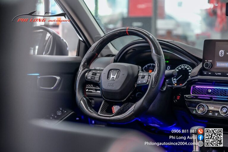 Vô lăng Carbon Honda Civic (1 of 6)