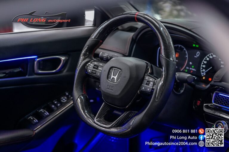 Vô lăng Carbon Honda Civic (2 of 6)