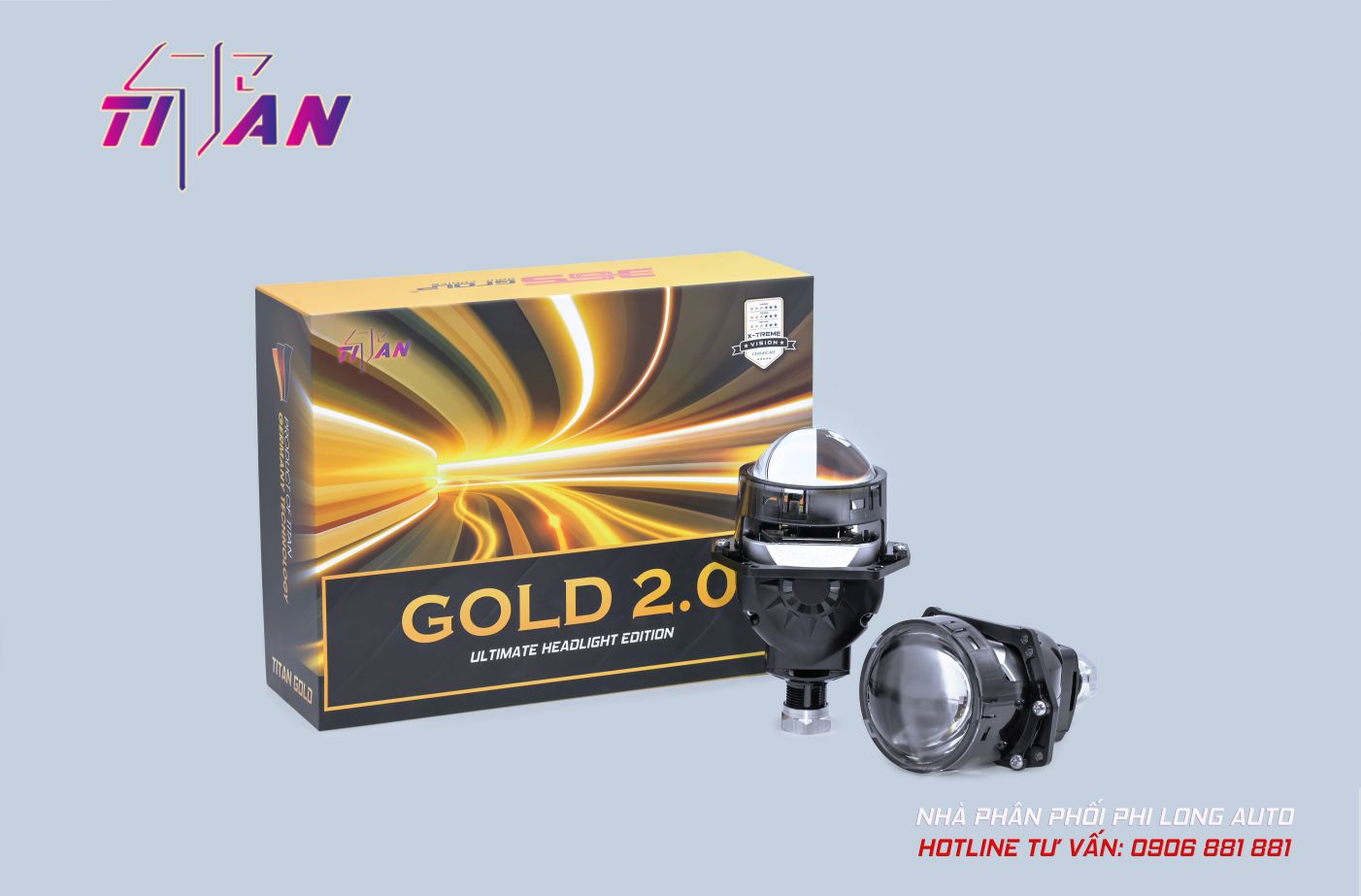 bi led titan gold 2.0 | Phi Long Auto