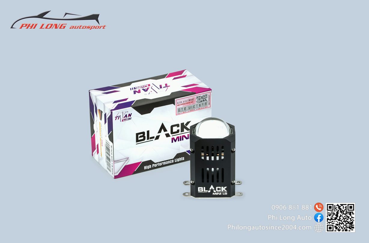 BI LED TITAN BLACK MINI 1 1 | Phi Long Auto