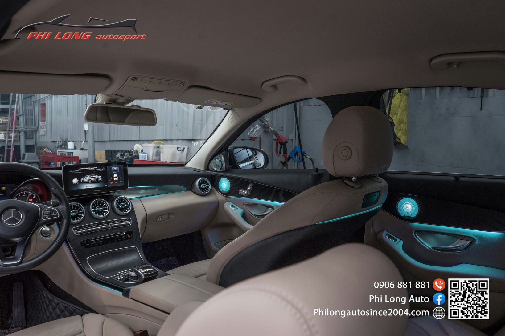 Den LED vien noi that Mercedes Benz 64 h 10 | Phi Long Auto