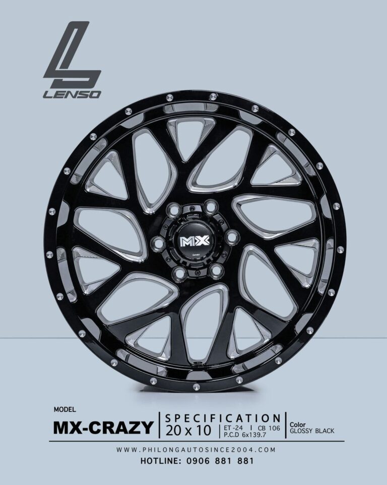 MÂM LENSO MX CRAZY GLOSSY BLACK 20 (1)