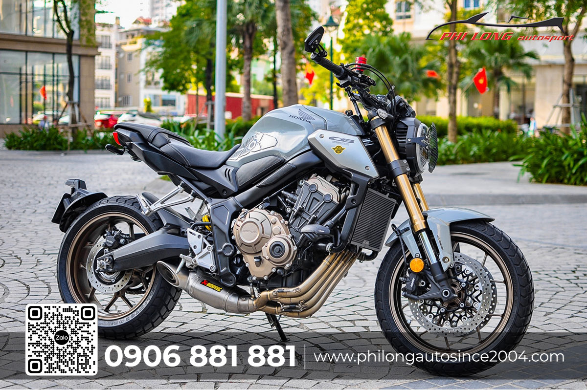 po akrapovic cb650r 3 | Phi Long Auto