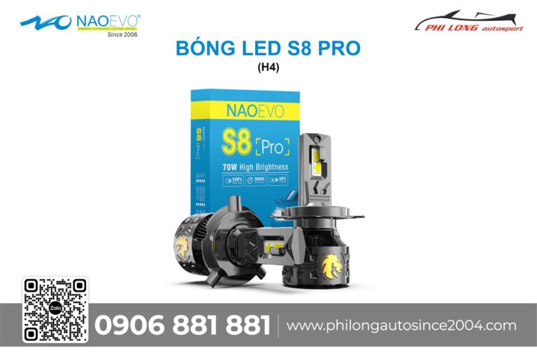 BÓNG LED S8 PRO H4