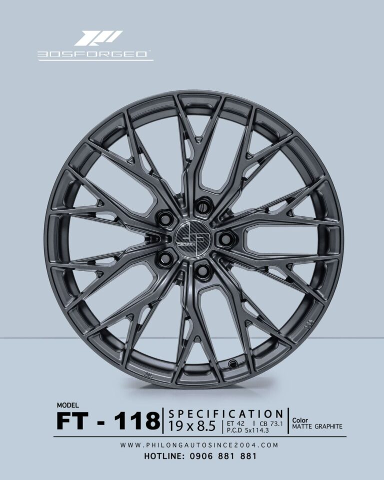 MÂM 305 FORGED FT-118 MATTE GRAPHITE 19 (1)