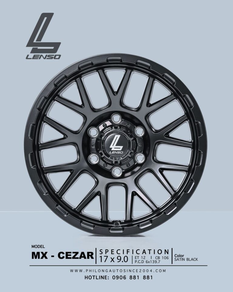 MÂM LENSO MX CEZAR SATIN BLACK 17 (1)