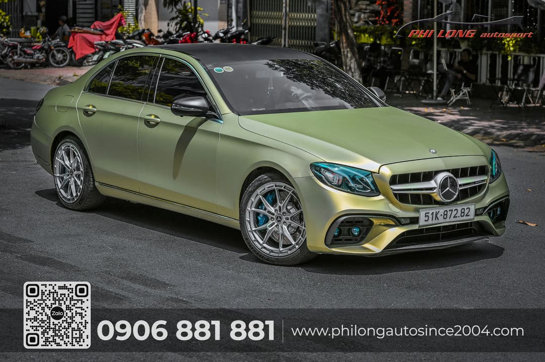 Mercedes wrap doi mau gan mam phanh 0008 | Phi Long Auto