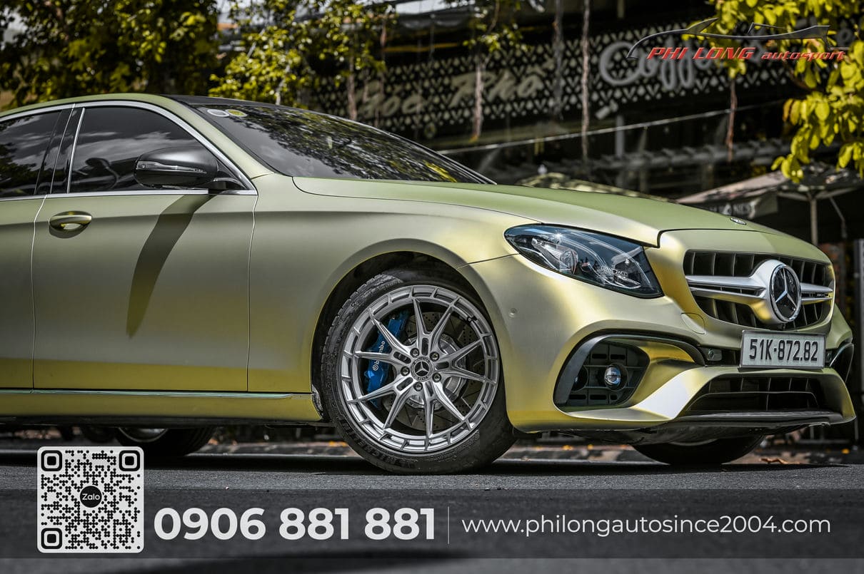 Mercedes wrap doi mau gan mam phanh 0010 | Phi Long Auto