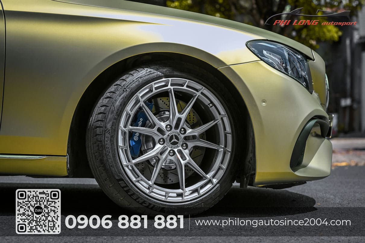 Mercedes wrap doi mau gan mam phanh 0014 | Phi Long Auto