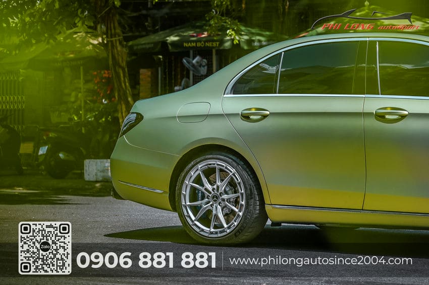 Mercedes wrap doi mau gan mam phanh 0019 | Phi Long Auto