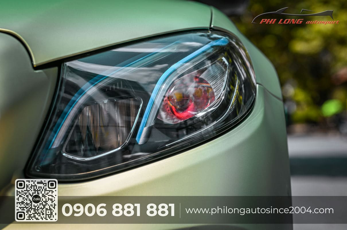 Mercedes wrap doi mau gan mam phanh 9982 | Phi Long Auto