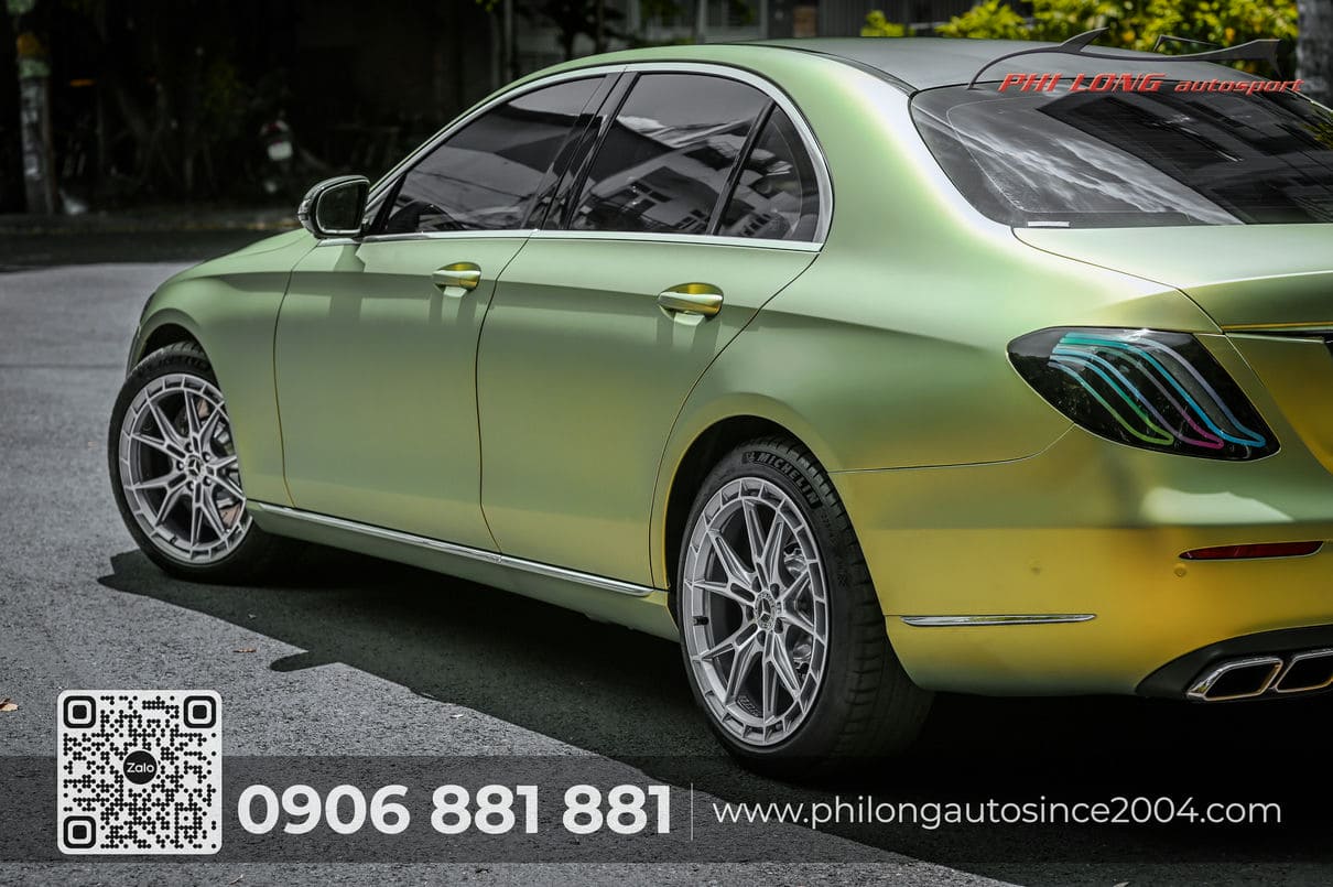 Mercedes wrap doi mau gan mam phanh 9995 | Phi Long Auto