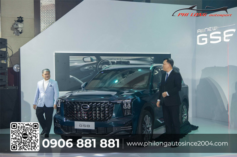 Model GAC GS8 là mẫu ô tô SUV cỡ lớn