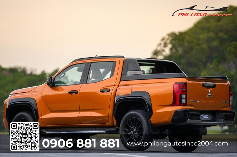 Mitsubishi Triton 2024 sẽ sở hữu bộ khung gầm xe mới