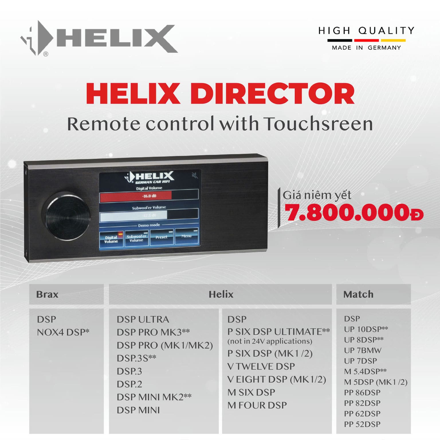 helix director | Phi Long Auto