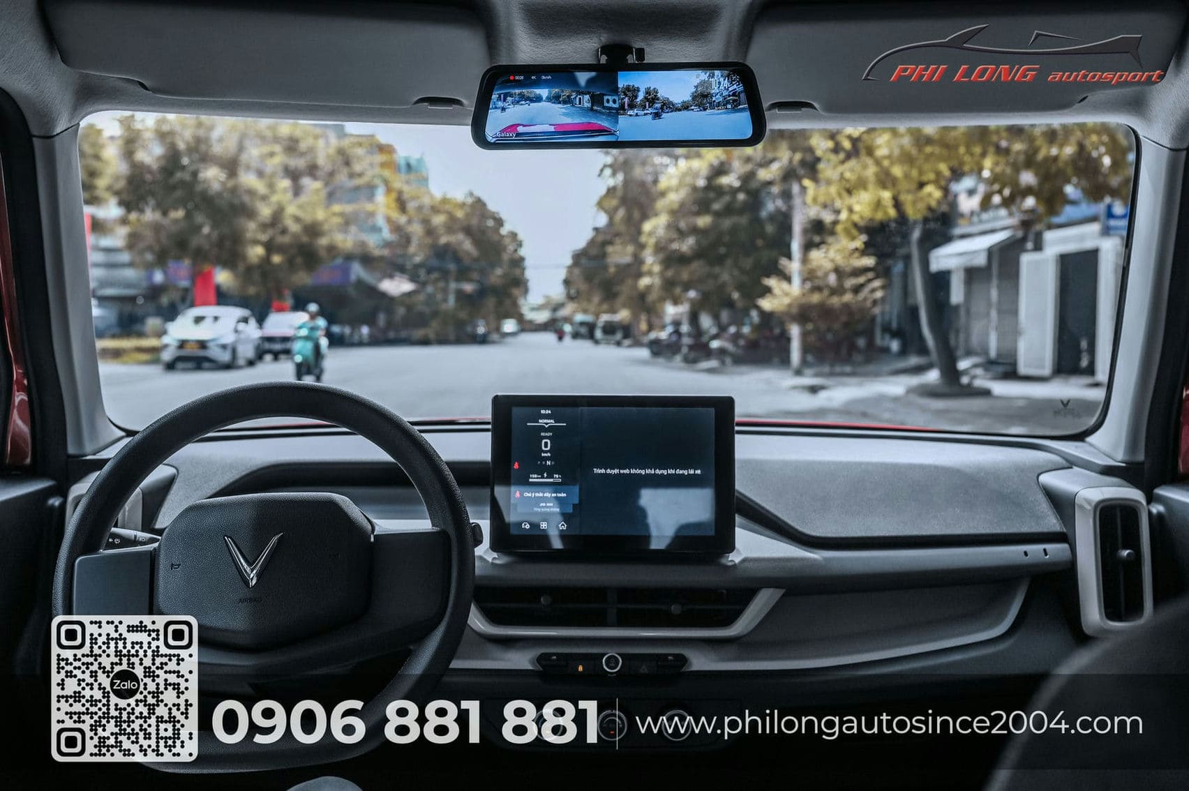 Man hinh guong xe 3 | Phi Long Auto