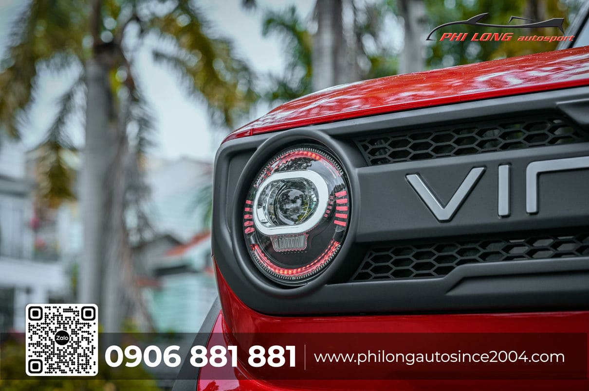 Mat calang VF3 den tron 18 | Phi Long Auto